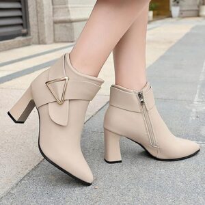 Women's Ankle High Heel Boots